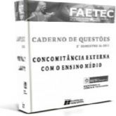 Produto: Coleção Faetec-RJ -1ºe2ºsemestre 2011-concomitante