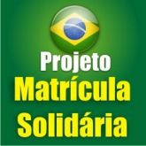 Projeto Matrícula Solidária - Prep. para ENEM com o nº 01